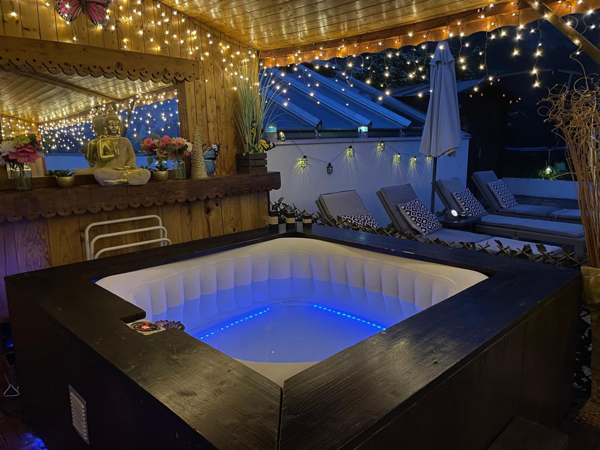 Rooftop 1 - Jacuzzi privé au pied du Monte-blanco Sallanches Esterno foto